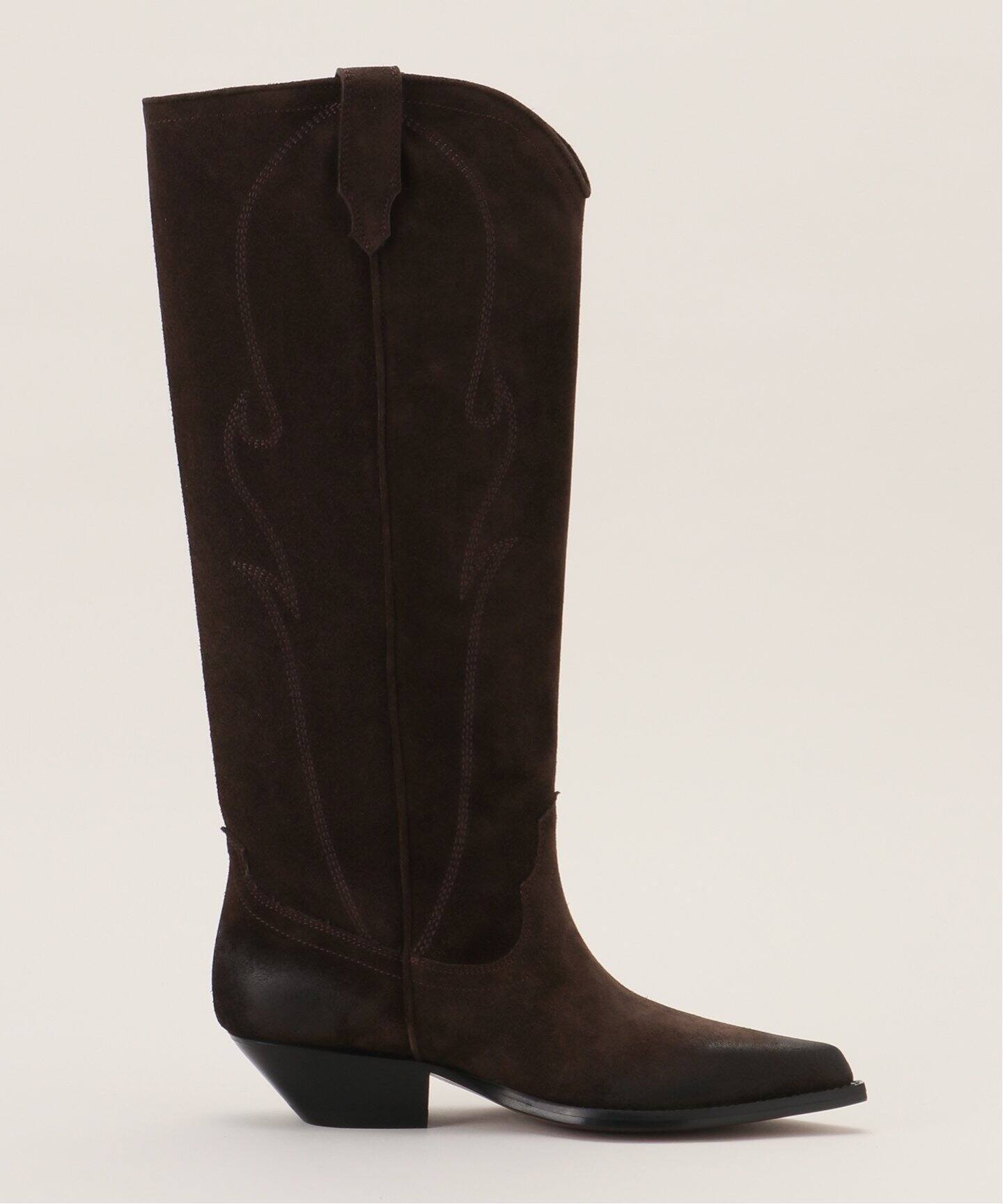 SONORA/ソノラ】 SUEDE LONG BOOTS（ロングブーツ）｜L