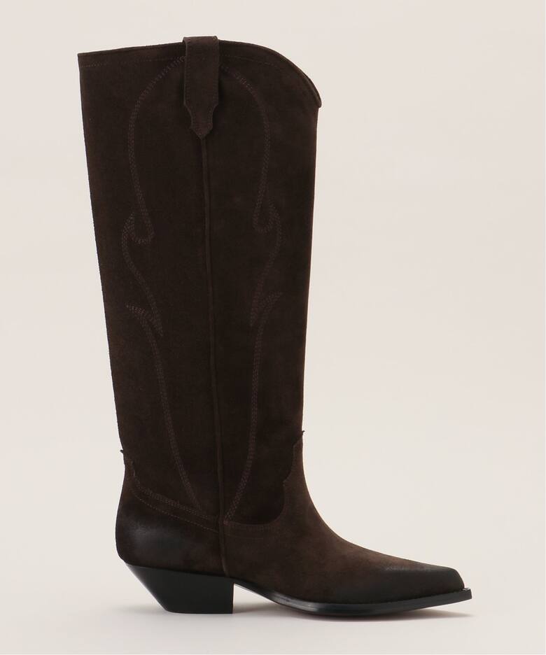 SONORA/ソノラ】 SUEDE LONG BOOTS（ロングブーツ）｜L