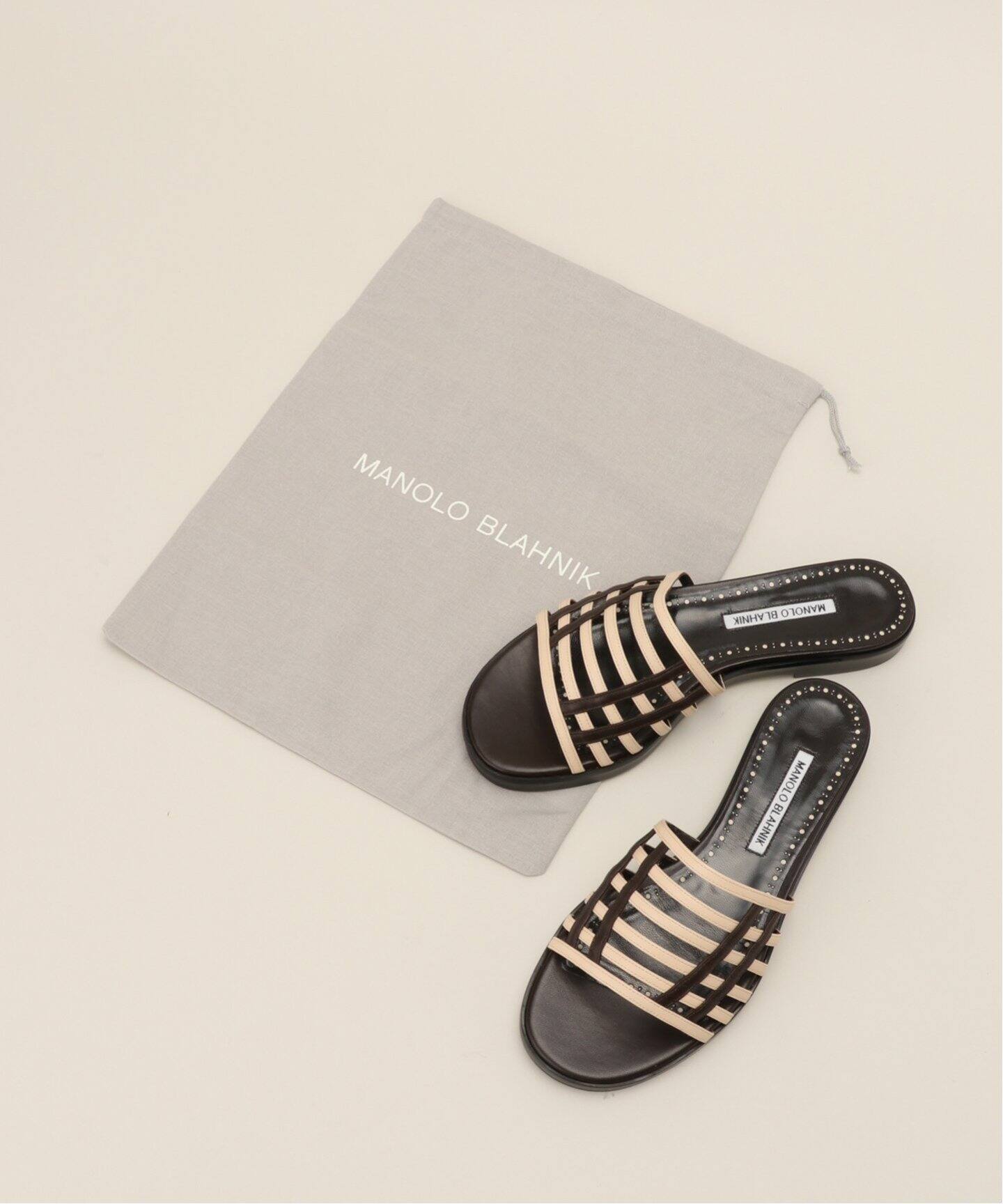 MANOLO BLAHNIK/マノロ ブラニク】 SOROMU SANDAL（サンダル）｜L 