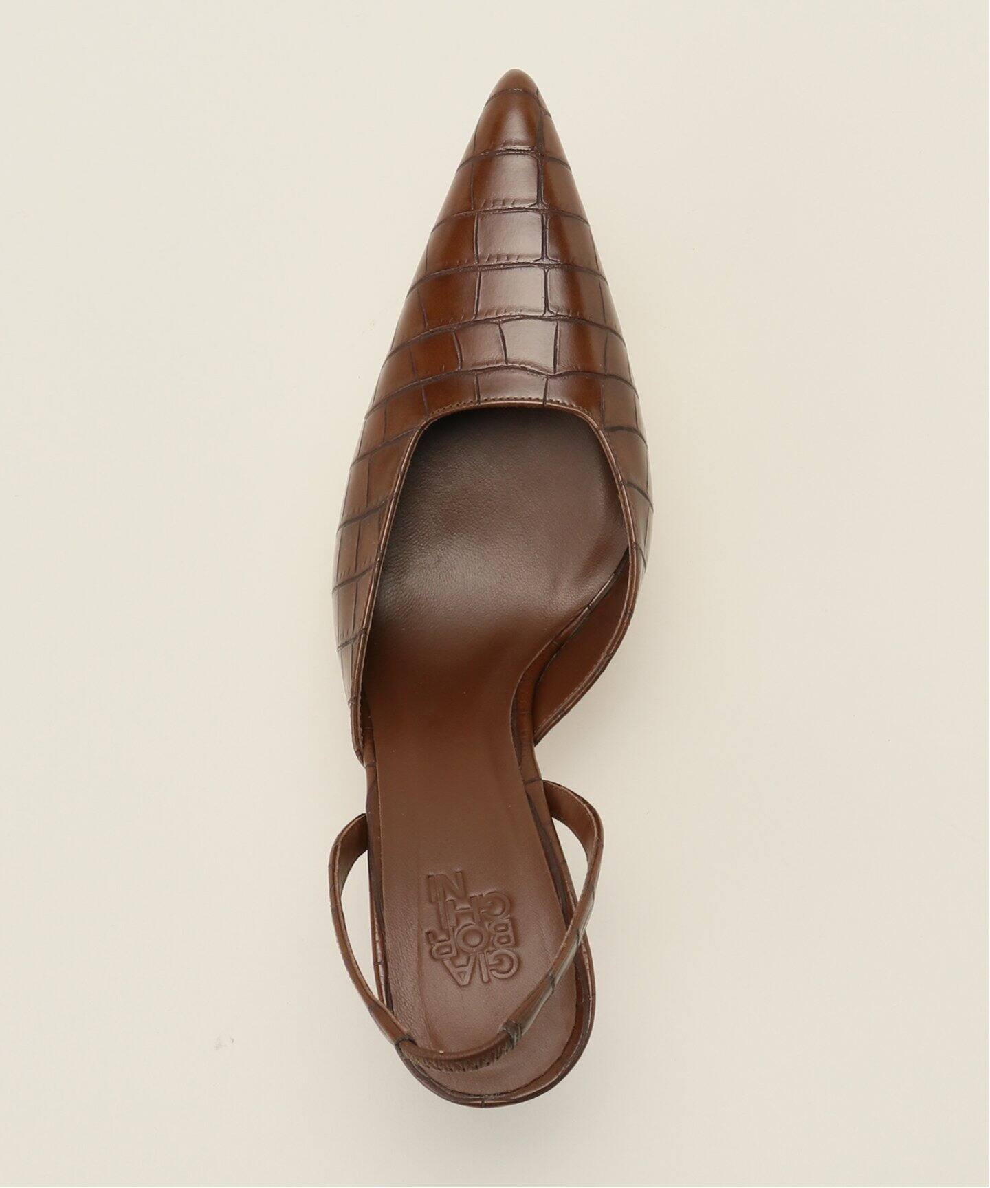 GIA BORGHINI/ジア ボルギーニ】 BACK STRAP MULE（パンプス）｜L 