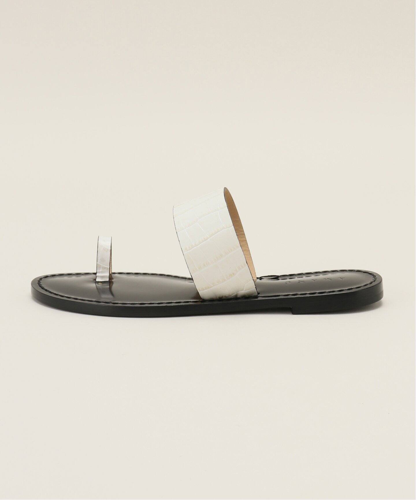 AMANU/アマヌ】 Flat Sandal（サンダル）｜L