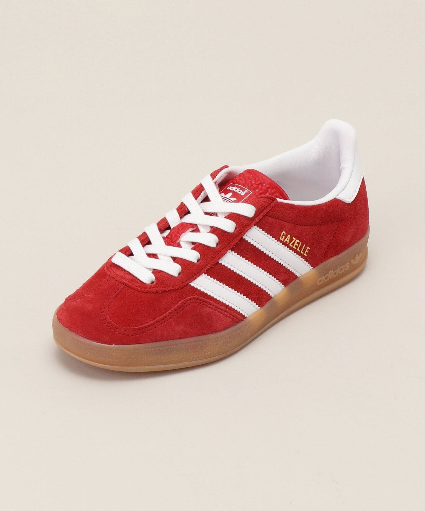 ADIDAS/アディダス】GAZELLE INDOOR(RED)（スニーカー）｜AP STUDIO 