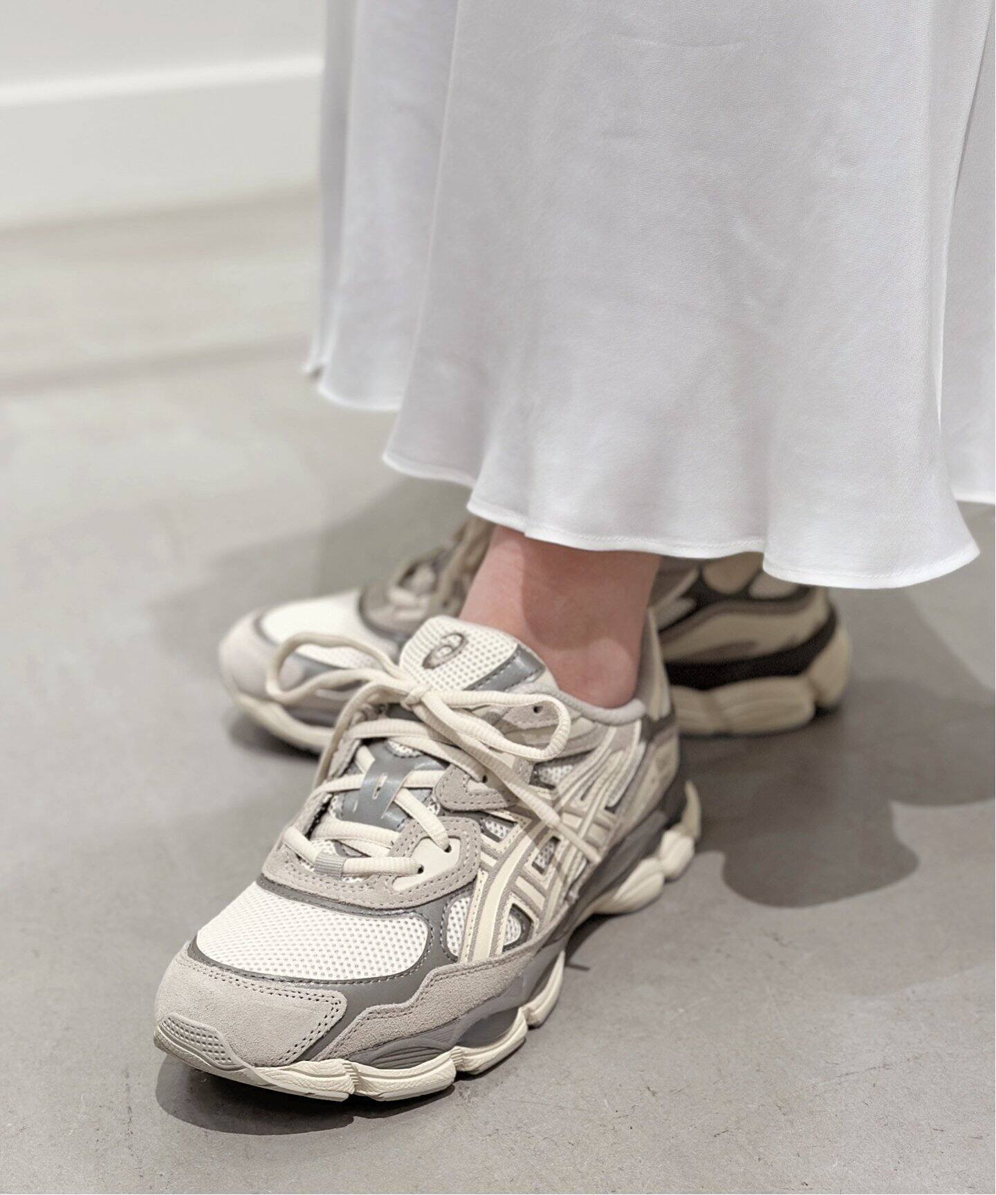 ASICS / アシックス】GEL-NYC(Light gray)（スニーカー）｜AP STUDIO 