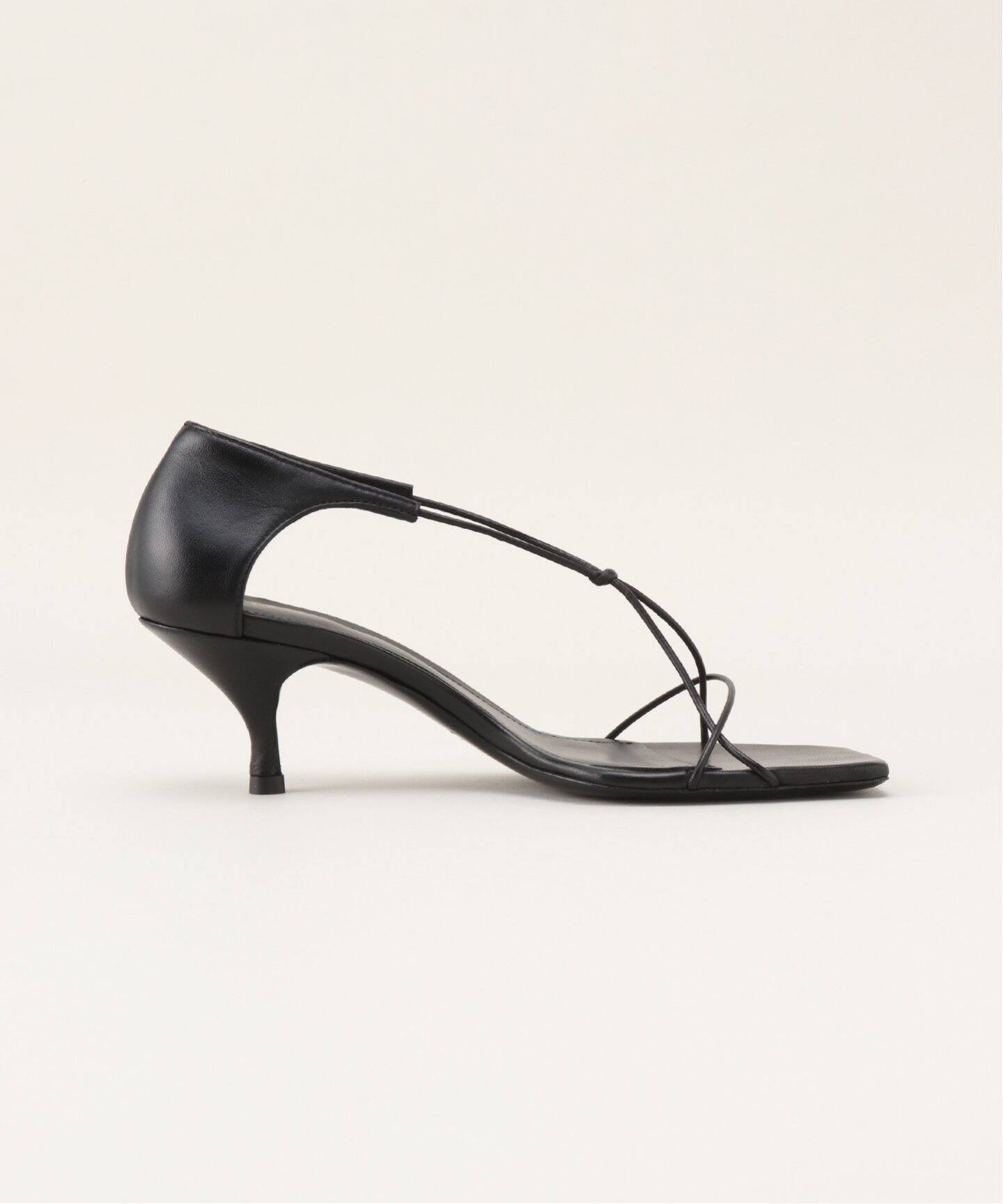TOTEME/トーテム】The Leather Knot Sandal 5.5cm（サンダル