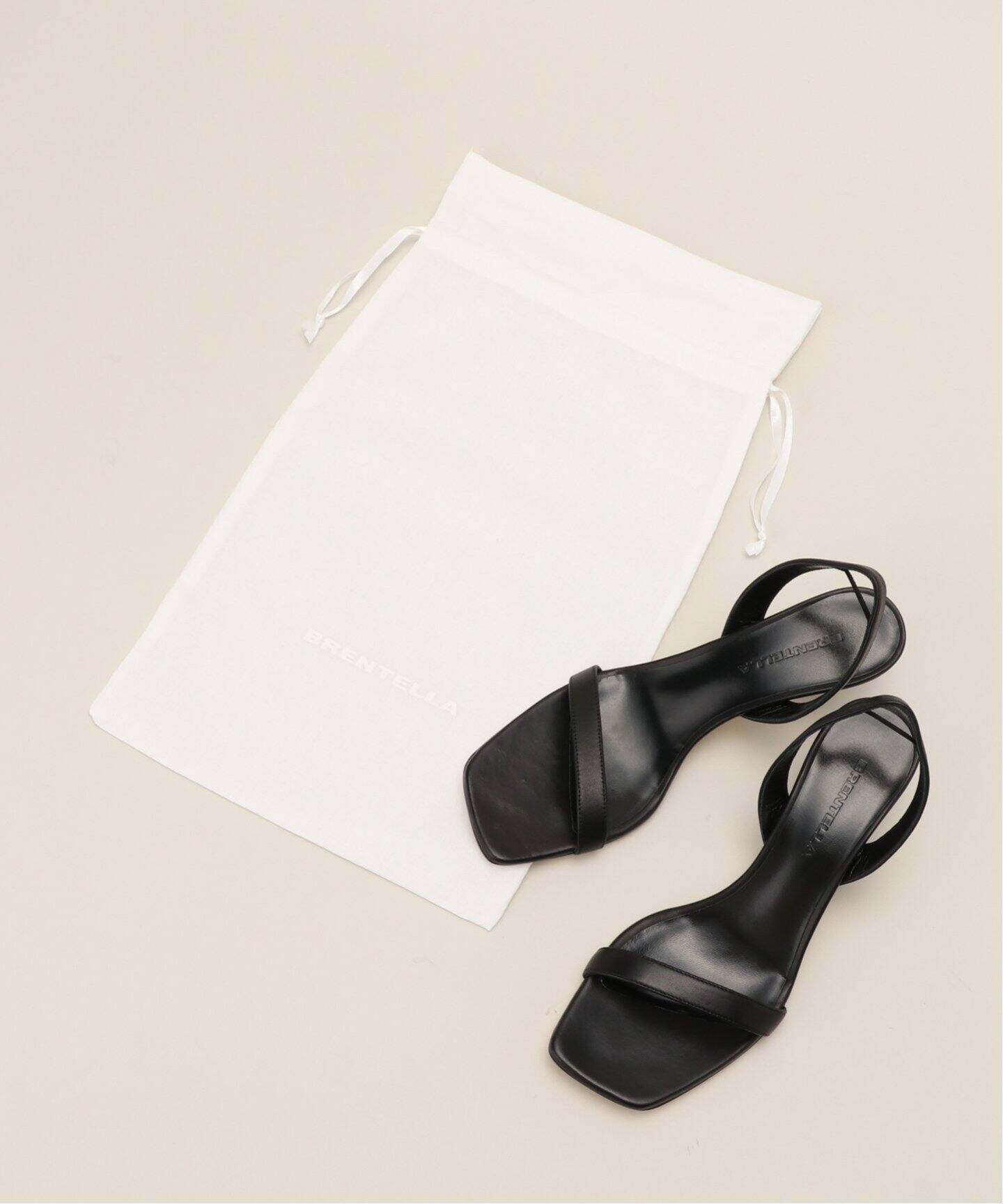 BRENTELLA/ブレンテッラ】4cm single strap sandal（サンダル）｜AP  