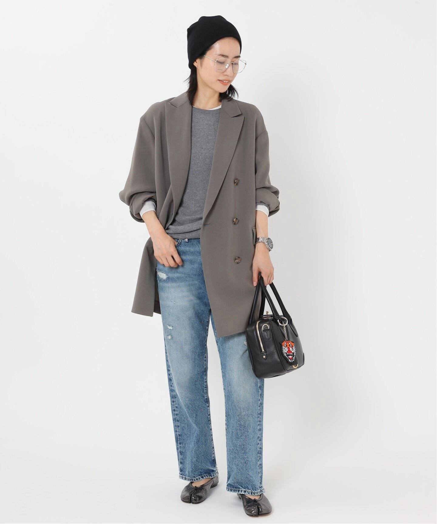 Maison Margiela/メゾン マルジェラ】metallic 「TABI」（バレエ 