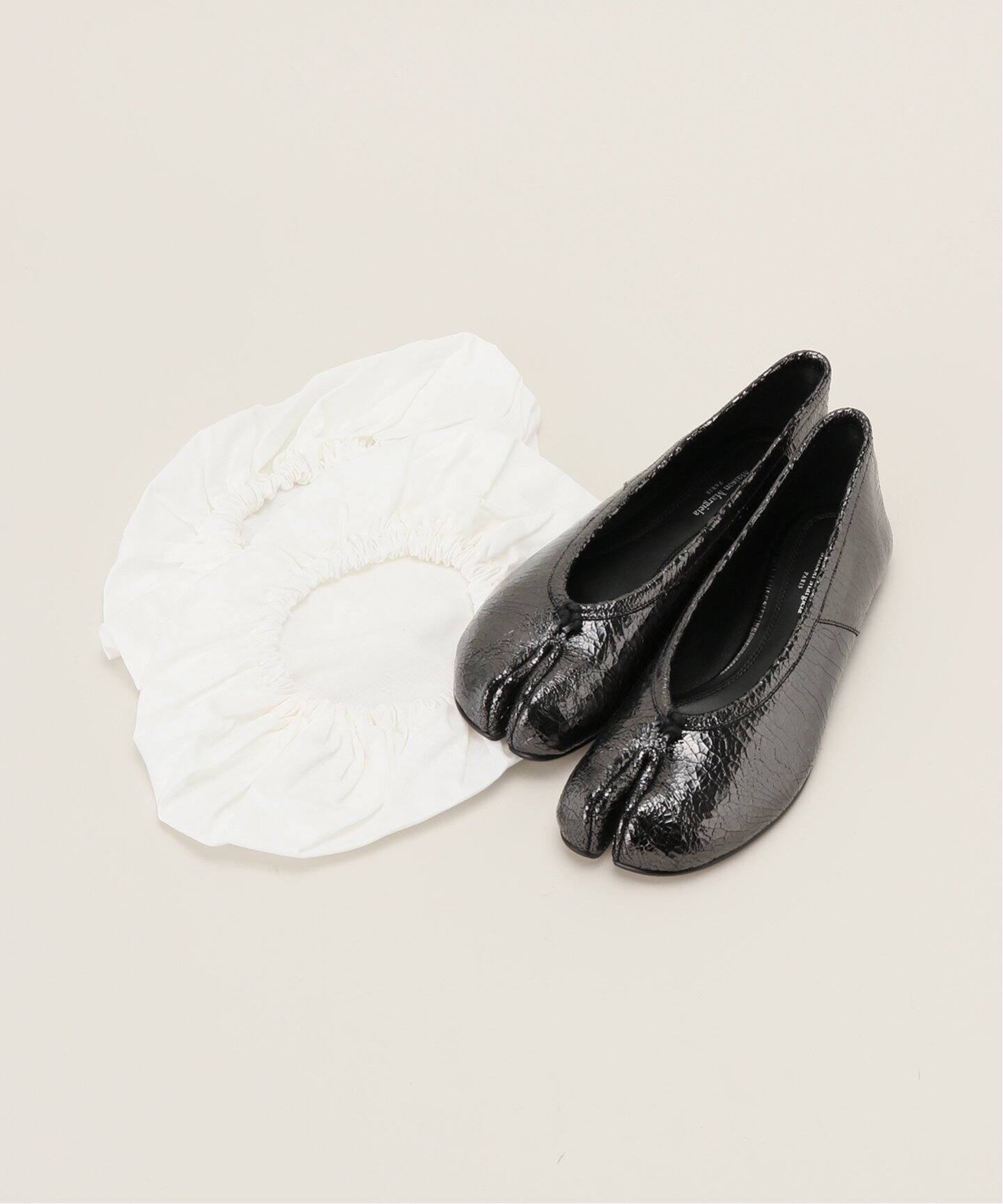Maison Margiela/メゾン マルジェラ】metallic 「TABI」（バレエ  