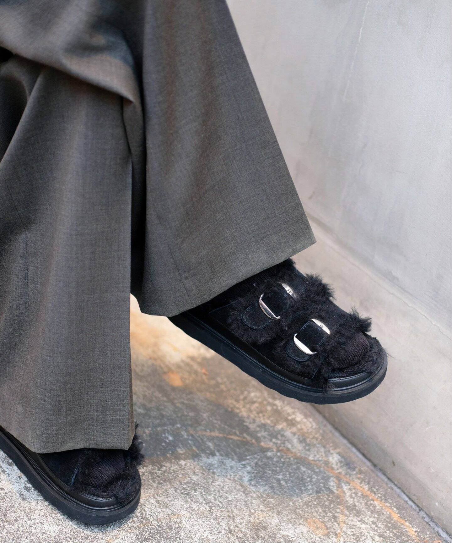 MOHI / モヒ】2バックルファーサンダル（サンダル）｜AP STUDIO  