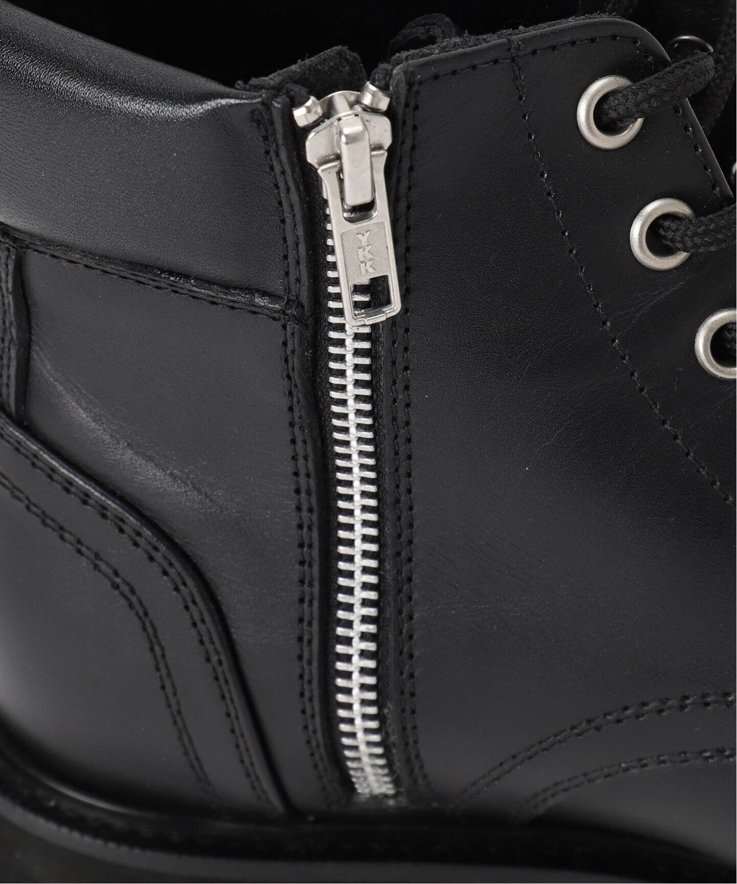CAMINANDO/カミナンド】別注 SIDE ZIP LACE UP BOOTS（ブーティ 