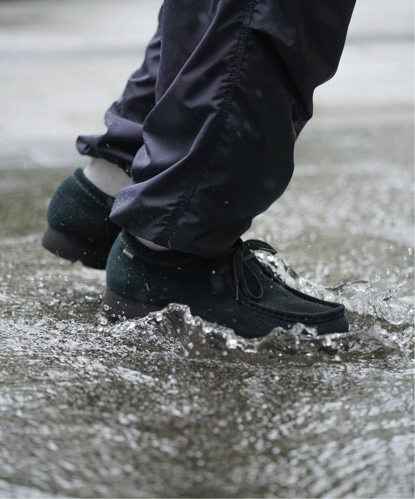 Clarks / クラークス】WALLABEE GTX / ワラビー ゴアテックス（レザー  