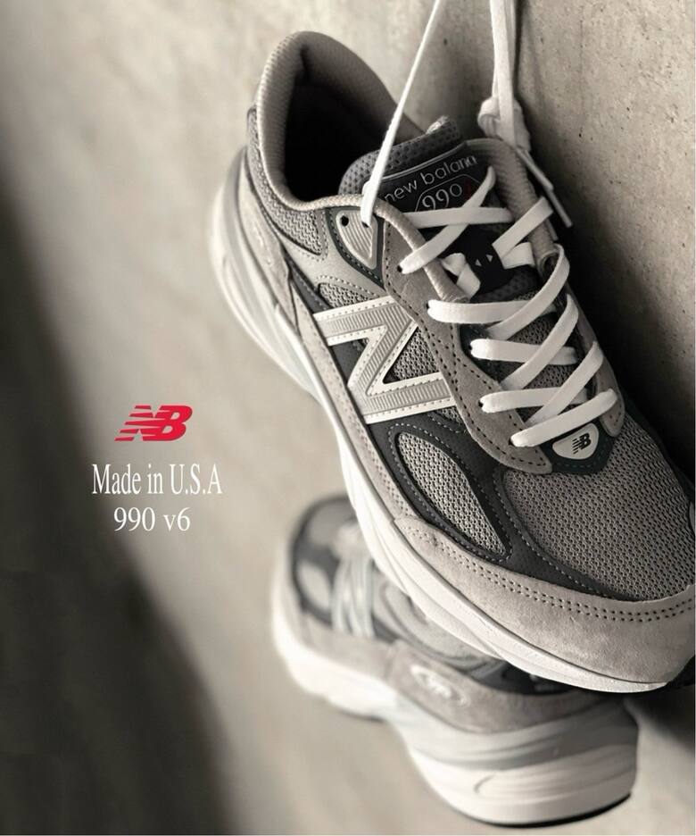 New Balance / ニューバランス】Made in USA 990 v6 ｜ BK6 / GL6 