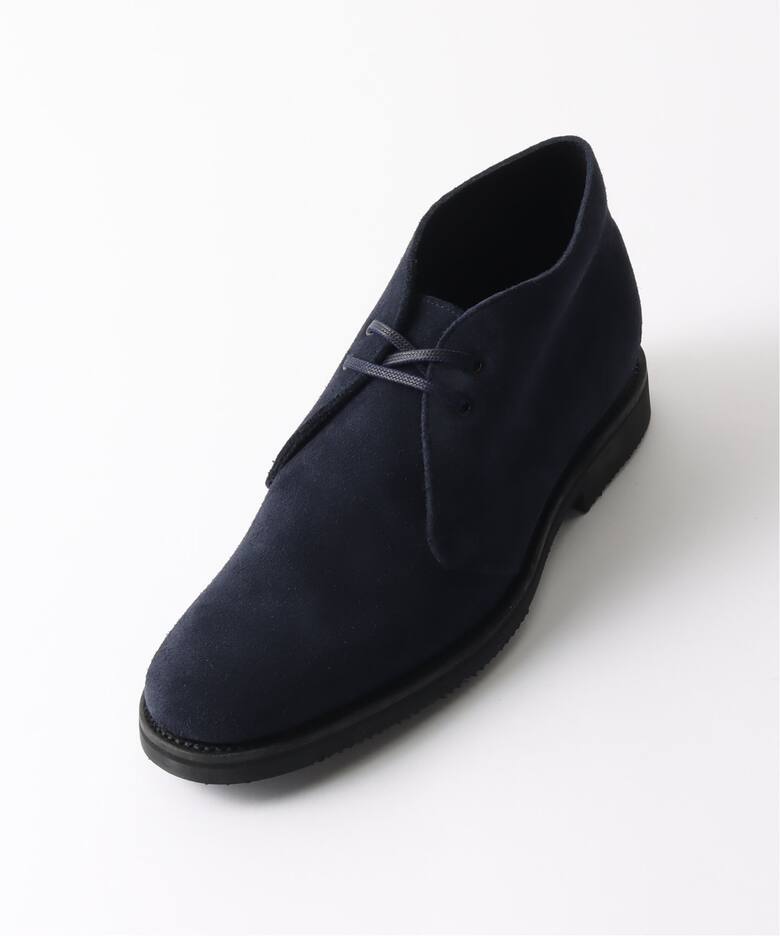 SANDERS for FOLL / CHUKKA SUEDE DEEP NAVY（レザーシューズ 