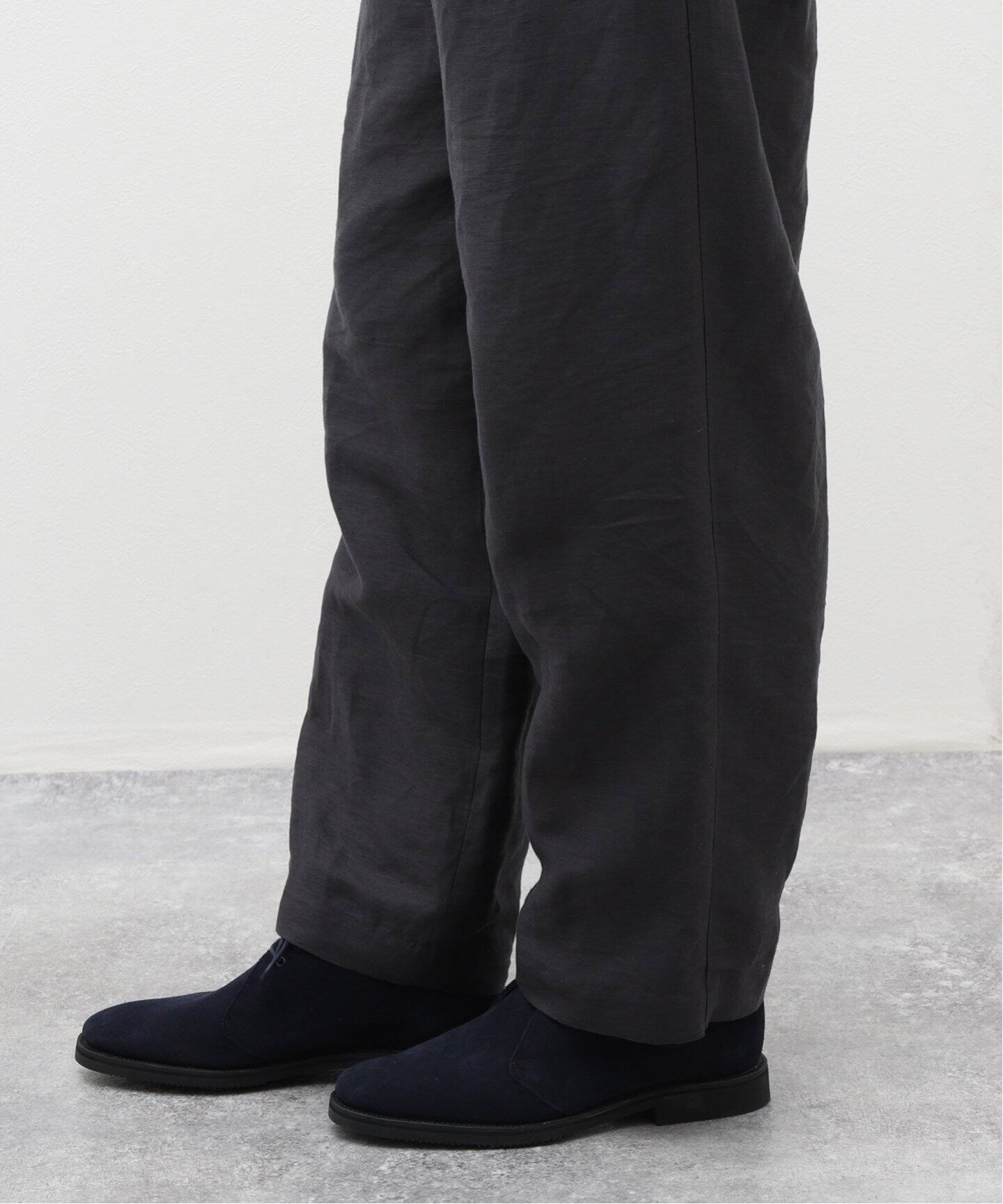 SANDERS for FOLL / CHUKKA SUEDE DEEP NAVY（レザーシューズ 
