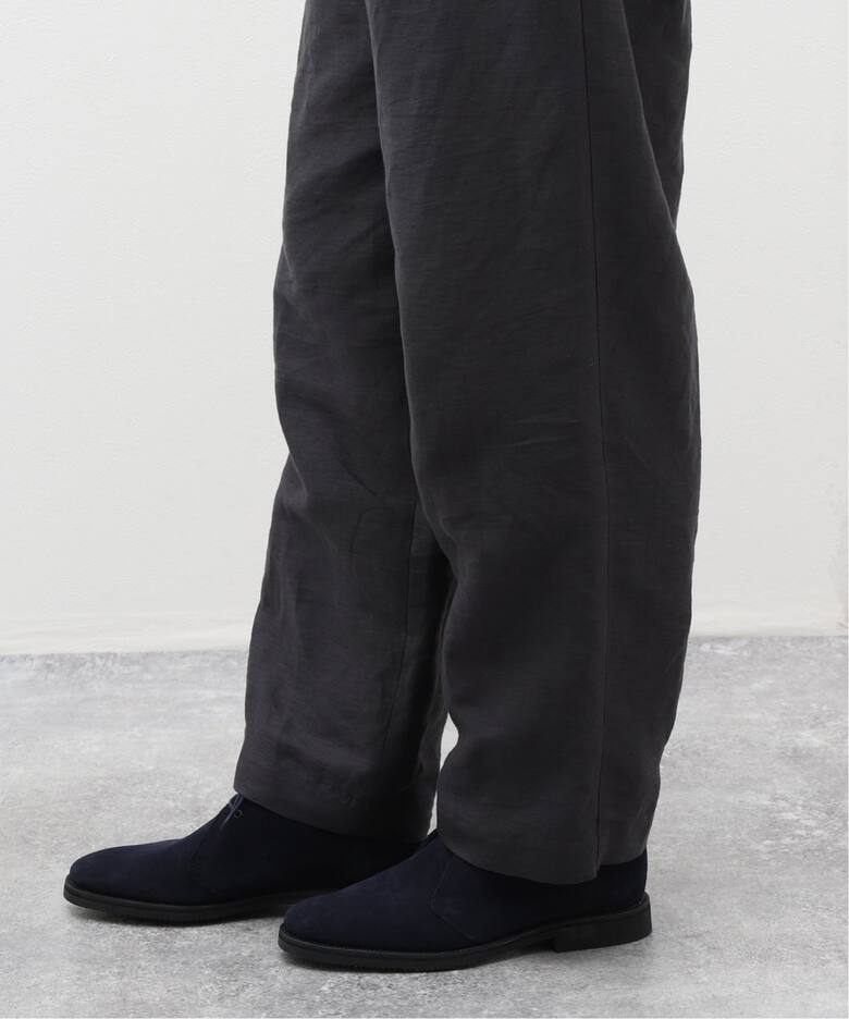 SANDERS for FOLL / CHUKKA SUEDE DEEP NAVY（レザーシューズ 