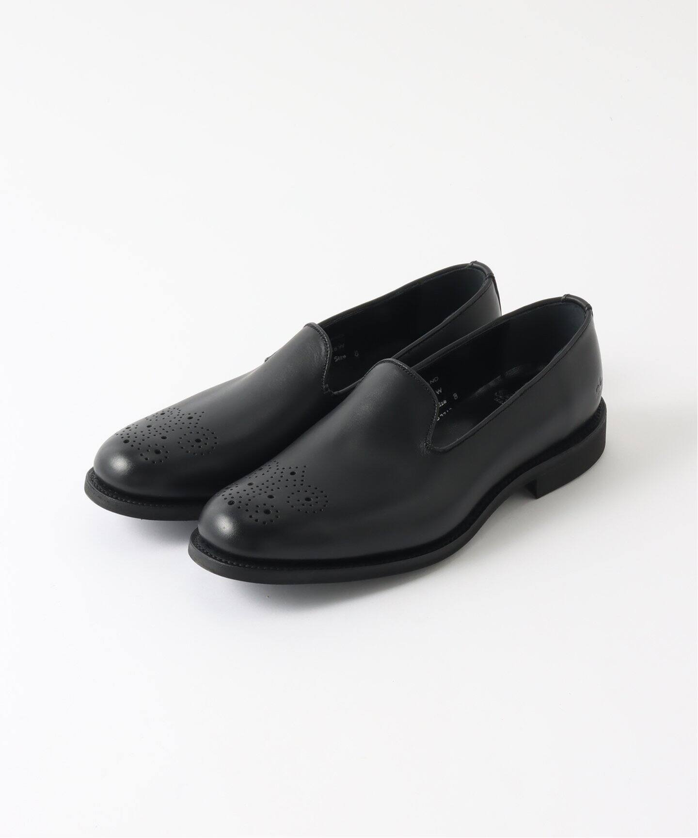 SANDERS / サンダース MEDALION SLIPPER SHOES（レザーシューズ 