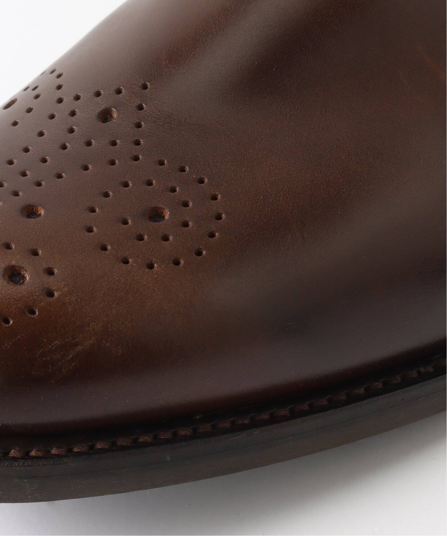 SANDERS / サンダース MEDALION SLIPPER SHOES（レザーシューズ 