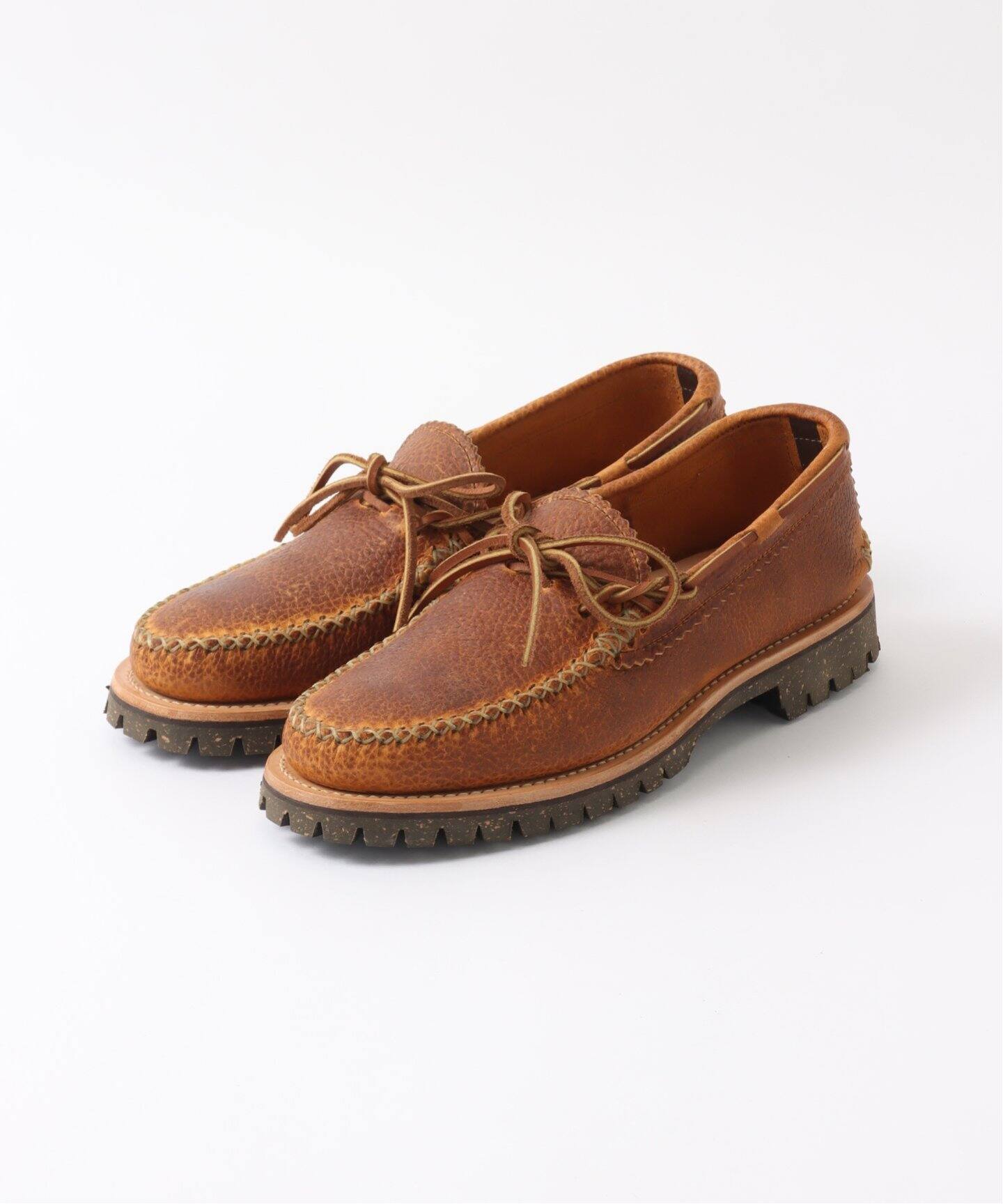 YUKETEN Canoe Moc w/ Cortina Sole / 00724X（レザーシューズ 