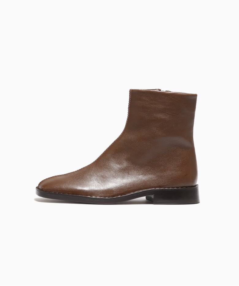 LEMAIRE / ルメール】PIPED ZIPPED BOOTS（ブーティ・ショートブーツ 