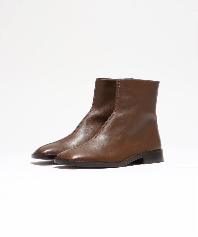 LEMAIRE / ルメール】PIPED ZIPPED BOOTS（ブーティ・ショートブーツ 