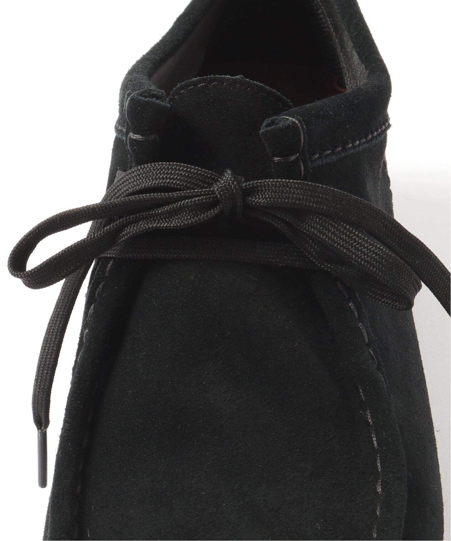 Clarks / クラークス】 WallabeeGTX Black Sde（レザーシューズ 