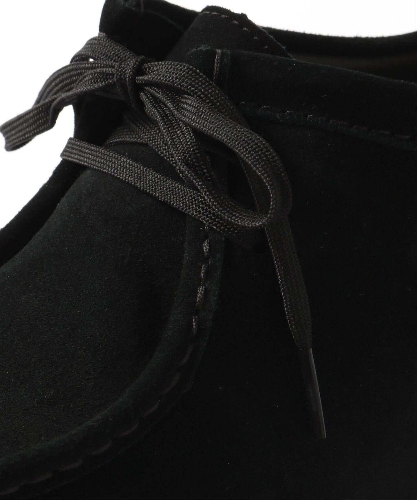 Clarks / クラークス】 WallabeeGTX Black Sde（レザーシューズ