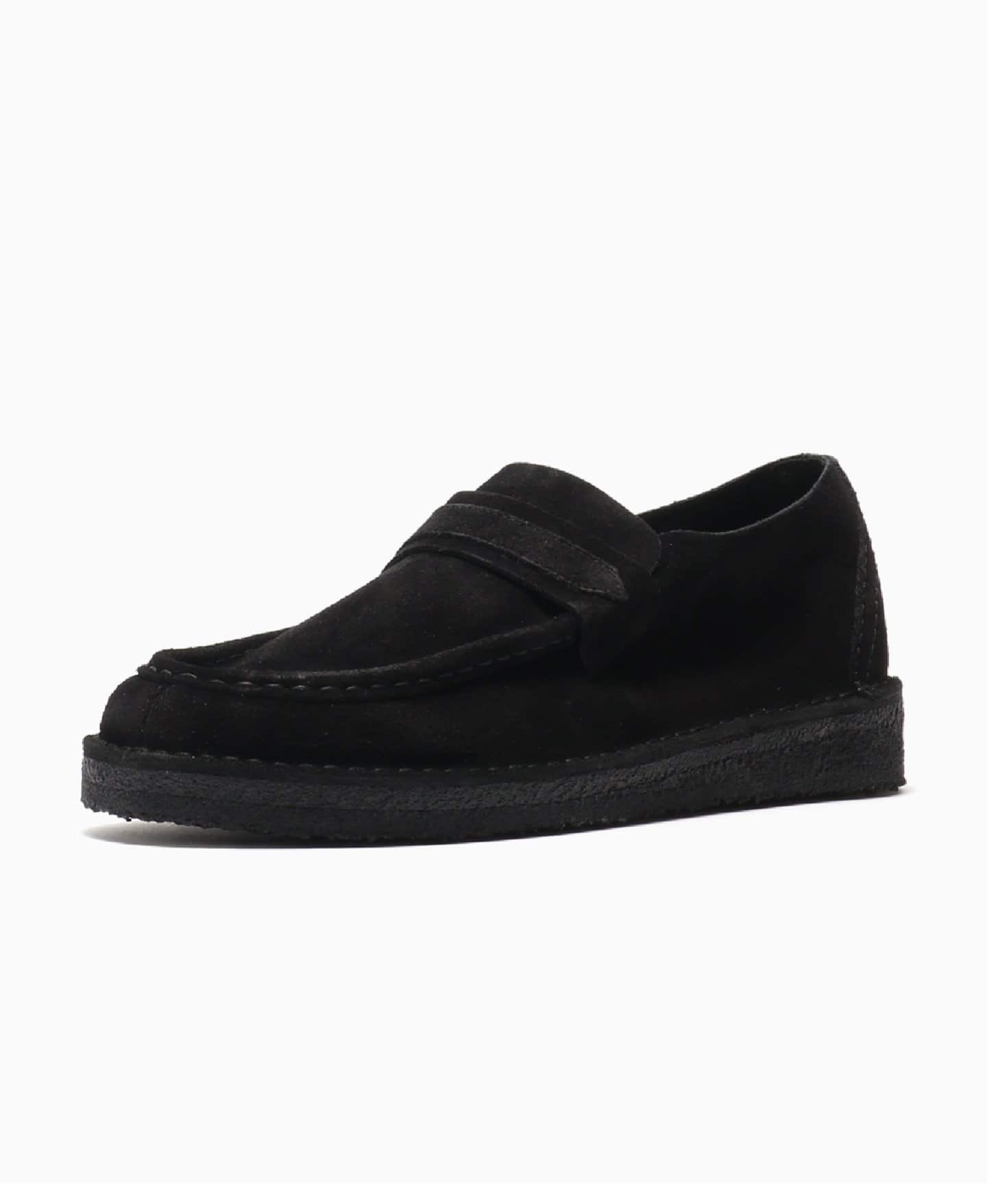 【Clarks / クラークス】Nomad Loafer Black Sde Clarks / クラークス】Nomad Loafer Black Sde（ローファー