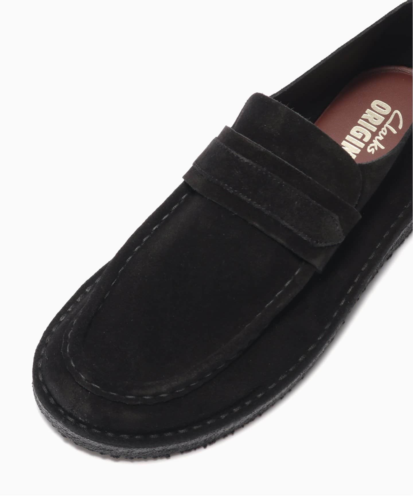 【Clarks / クラークス】Nomad Loafer Black Sde Clarks / クラークス】Nomad Loafer Black Sde（ローファー