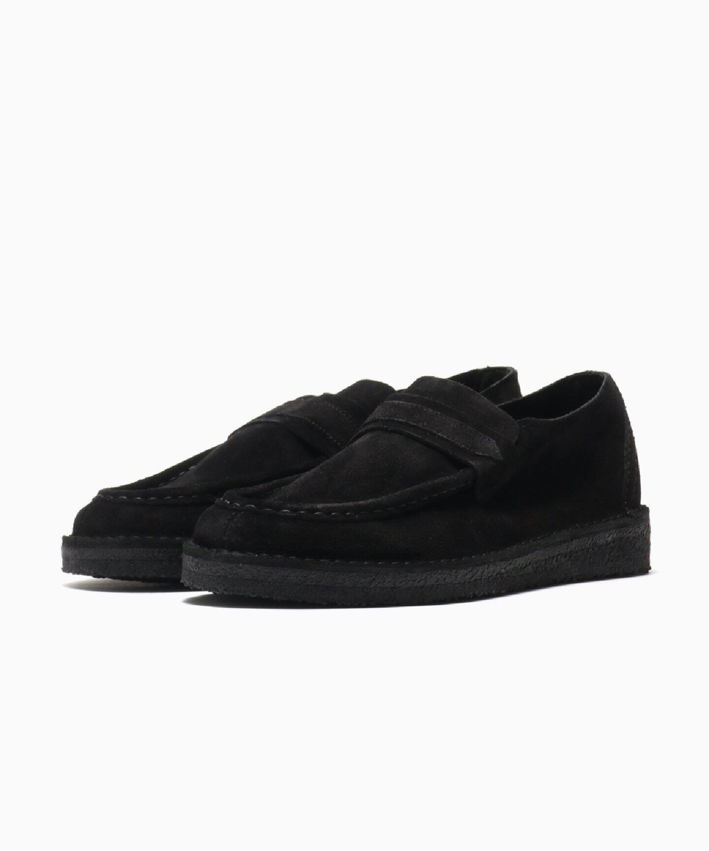 Clarks / クラークス】Nomad Loafer Black Sde（ローファー 