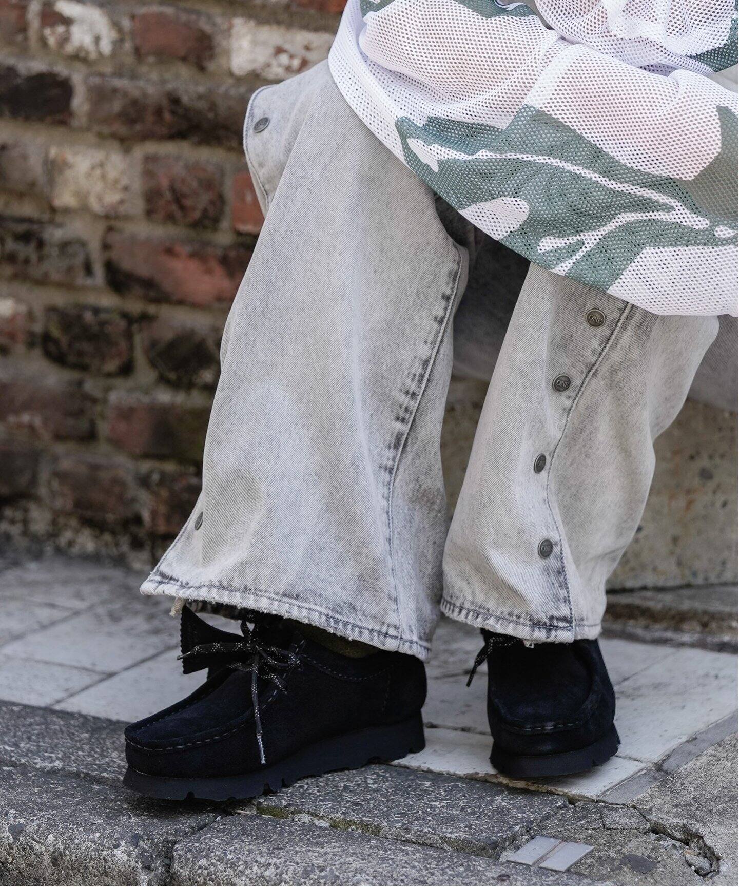 clarks 果たせれ wallabee gore-tex vibram 24.5cm