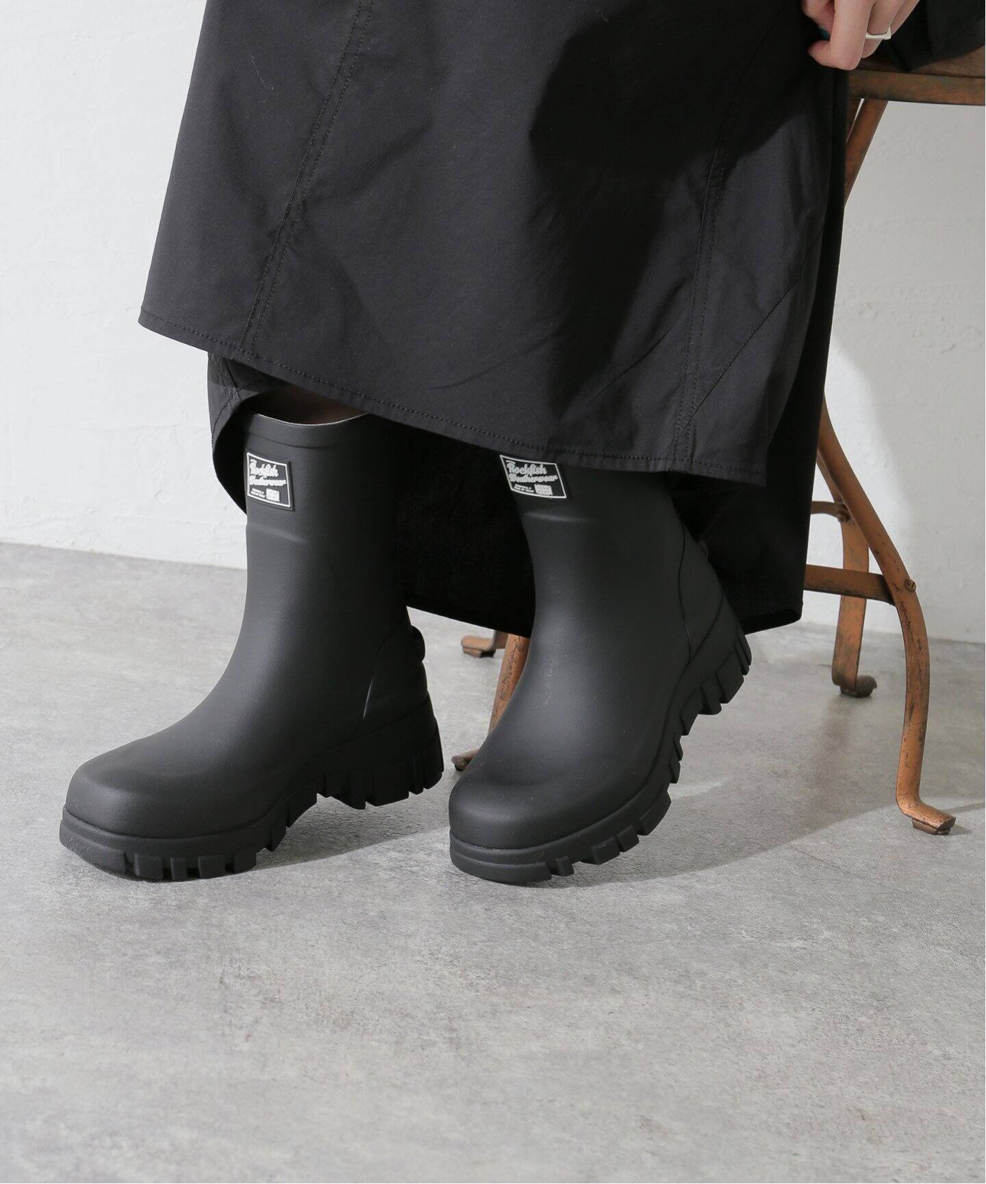 rockhouse A108 レザー 華々しく ワークブーツ