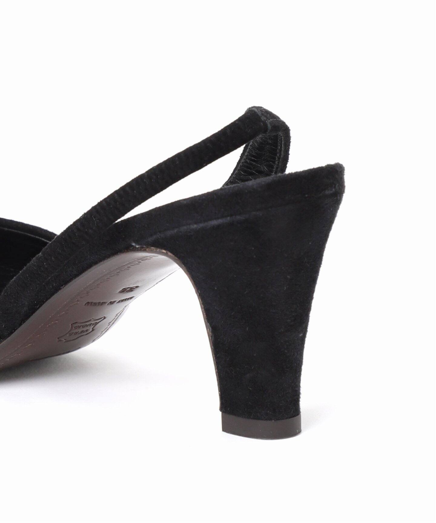 スウェード オープントゥサンダル（サンダル）｜EDIT.FOR LULU  