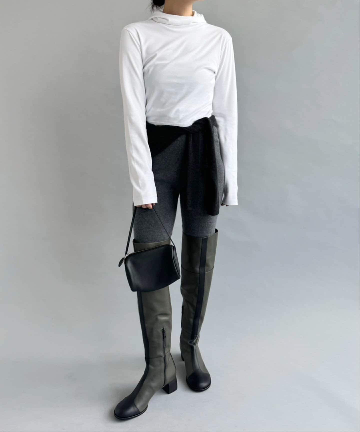 KATIM ブーツカバー　新品　ブーツ　カチム KATIM/カチム】DEVAS thigh high boots（ロングブーツ）｜EDIT.FOR