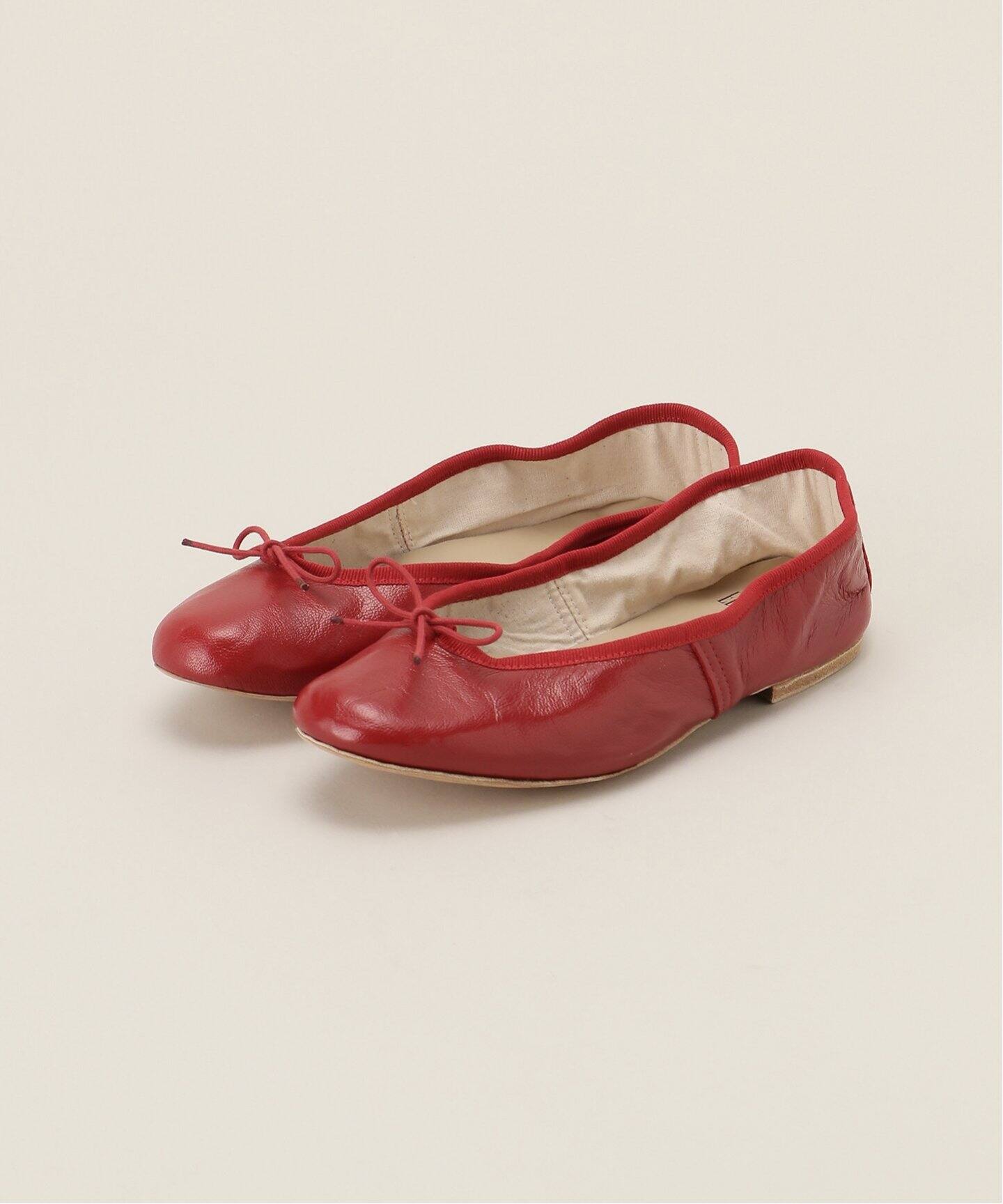 ポルセリporselli しあがる バレエシューズ (38) 