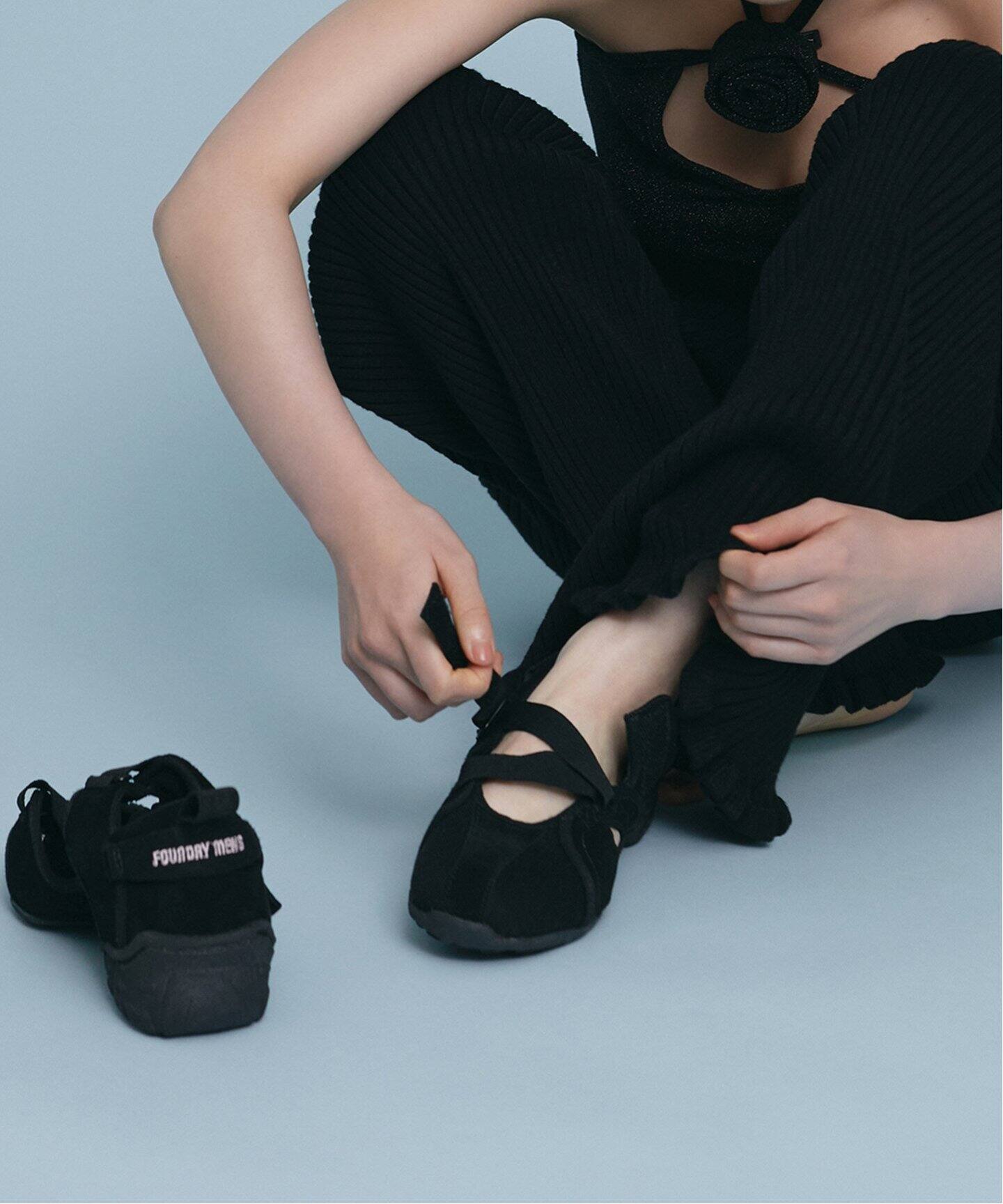 Foundry Mews/ファウンドリー ミューズ】別注 canvas shoes  