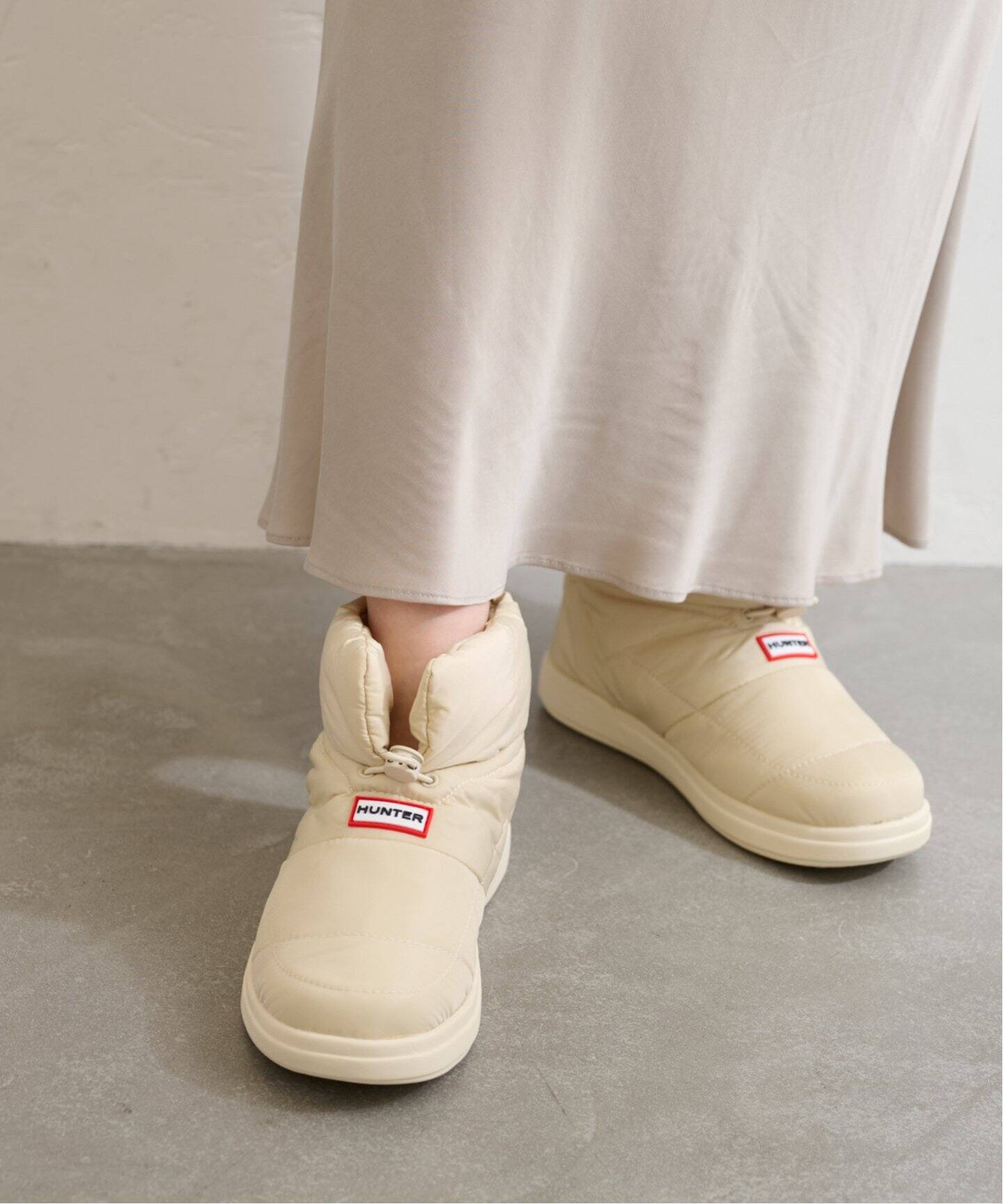 HUNTER/ハンター OUT PUFFER BOOTIE（ブーティ・ショートブーツ）｜LE 