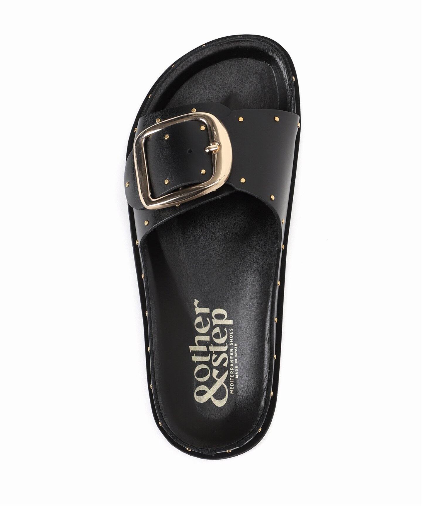 &other step/アンドアザーステップ スライドスタッズサンダル  