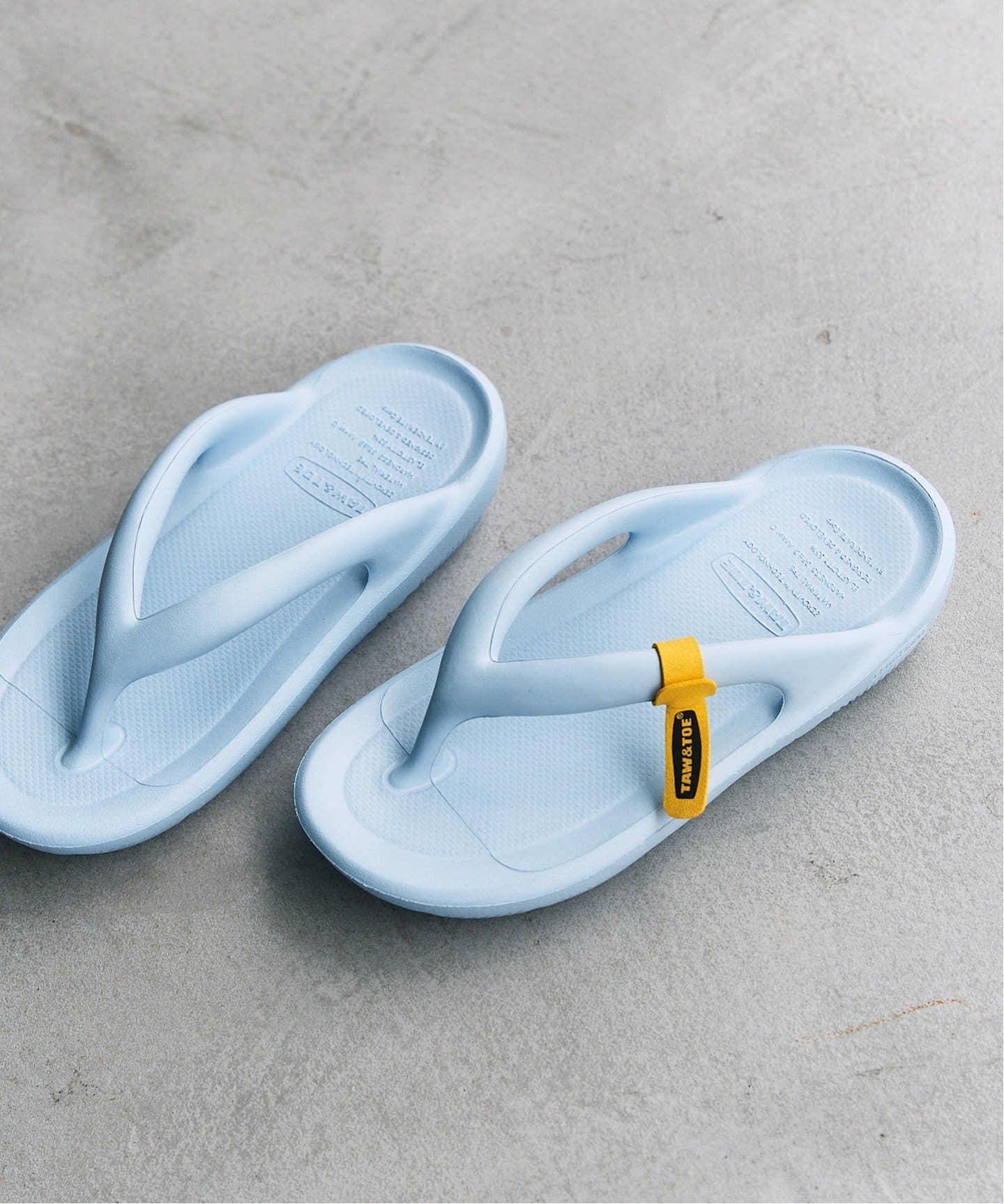 サンダル・ミュール ^TAW&TOE^ Zerovity FLAT Turquoise Z-FF-FT_TQ TAW&TOE/トーアンドトー ZEROVITY Flip Flop OG Z-FF（サンダル
