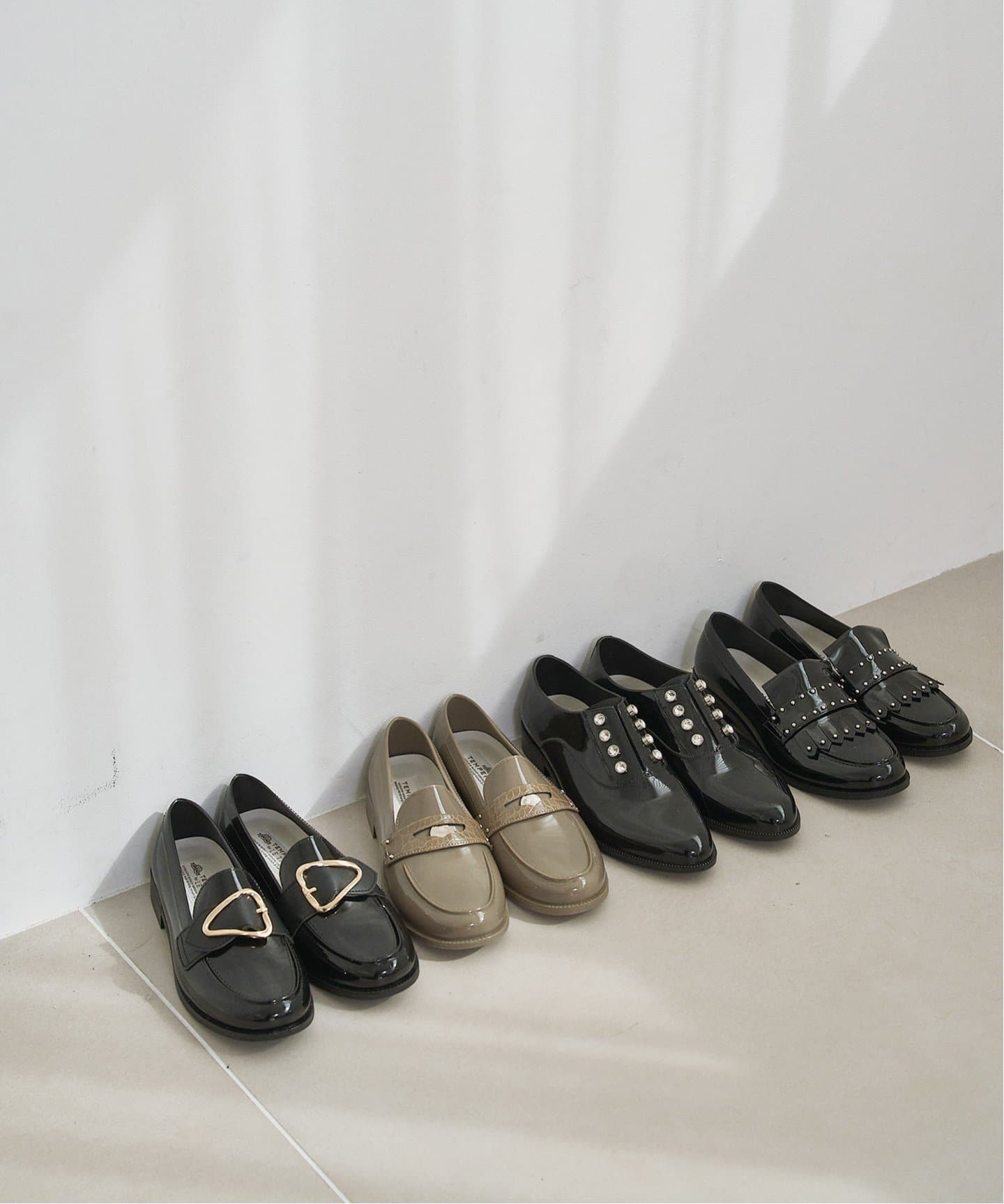 TEMPERATE/テンパレイト 別注フリンジモカ（フラットシューズ）｜LE