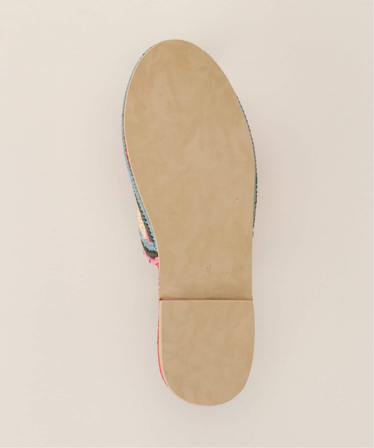 新品 IENA キロメートル パリ サンダル バブーシュ 定価26400円 24 KILOMETRE PARIS/キロメートルパリ BABOUCHES MULTI バブーシュ