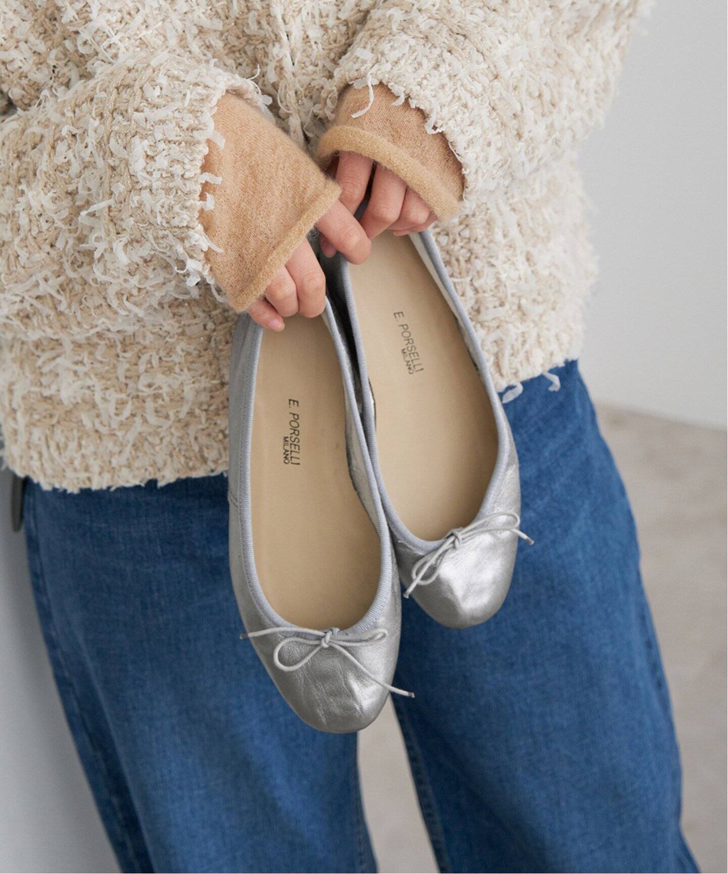 PORSELLI/ポルセリ METAL バレエシューズ（バレエシューズ）｜IENA  