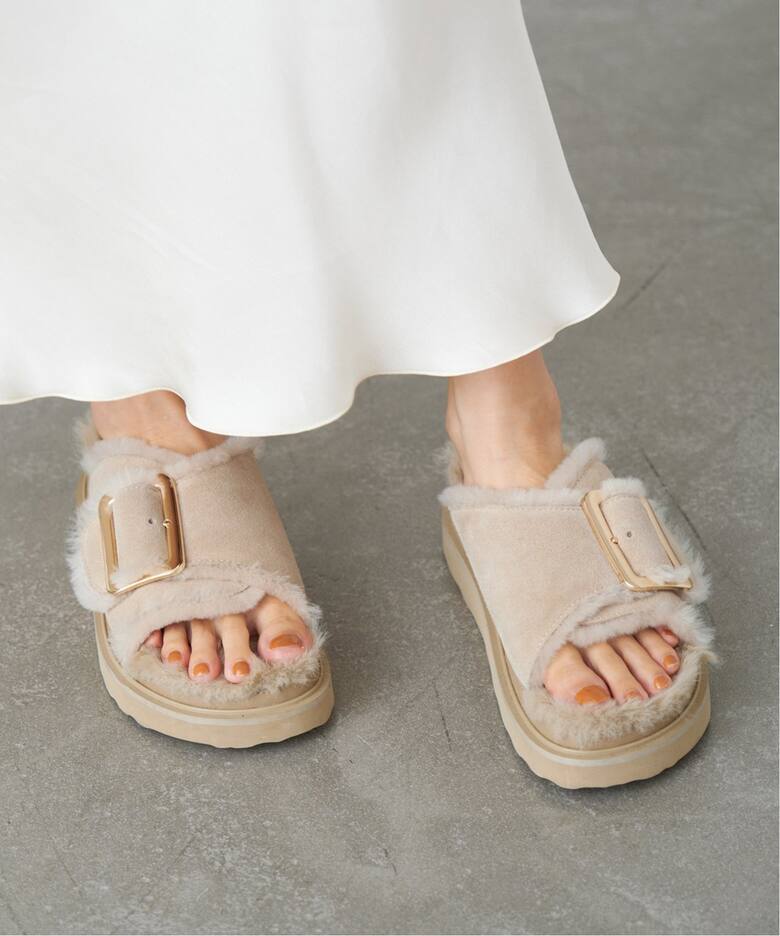 MOHI/モヒ ファーサンダル（サンダル）｜IENA（イエナ）の通販  