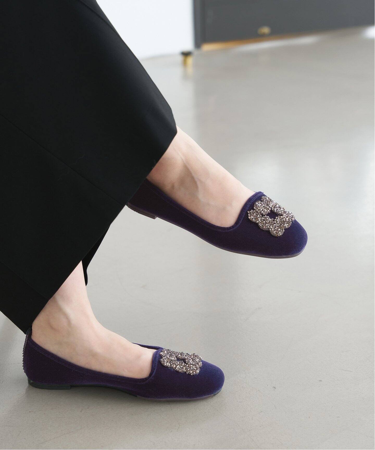 MALUS/マリュス VELVET SHOES（その他シューズ）｜IENA（イエナ）の  