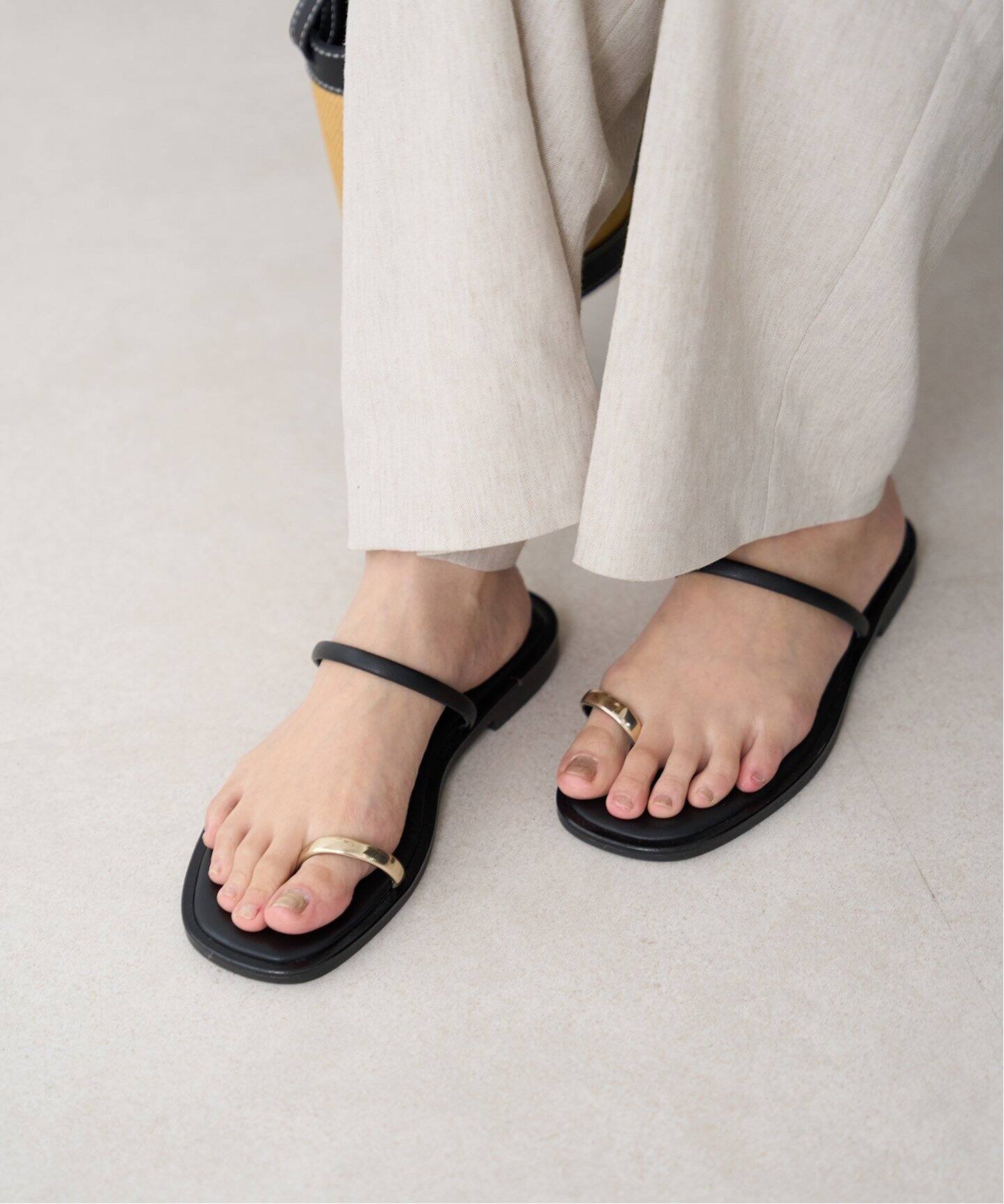 NICOLAS LAINAS フラットサンダル C-313-LT（サンダル）｜IENA  