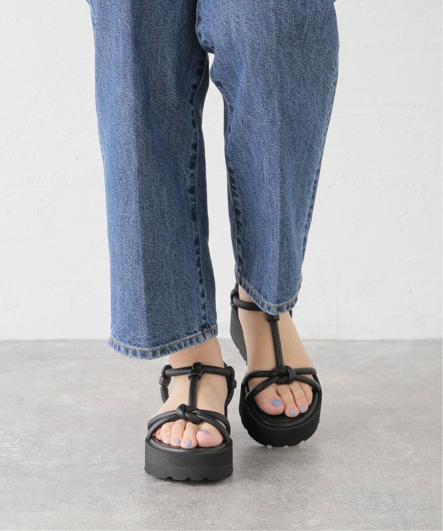 Gianvito Rossiジャンヴィト ロッシサンダル34ハーフ - サンダル