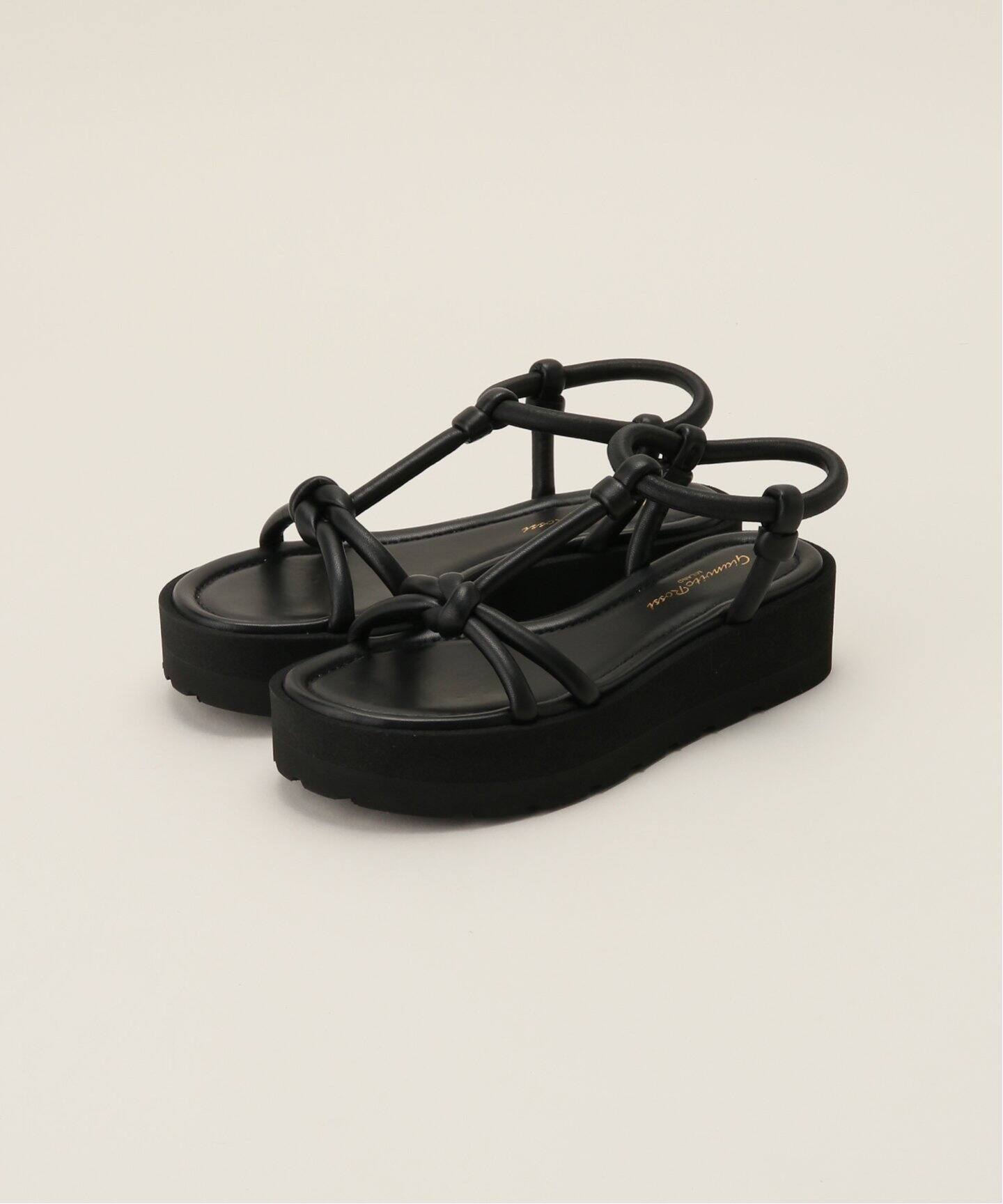 Gianvito Rossiジャンヴィト ロッシサンダル34ハーフ - サンダル
