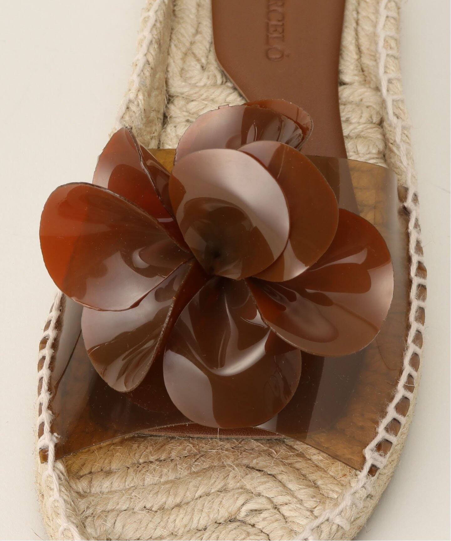 PALOMA BARCELO/パルマ バルセロ】PVC FLOWER フラットサンダル  