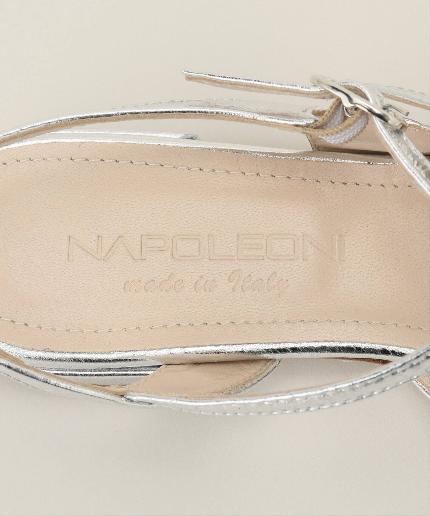 イエナ2024SS NAPOLEONI フロントクロスパンプス37 NAPOLEONI/ナポレオーニ】フロントクロスパンプス（パンプス