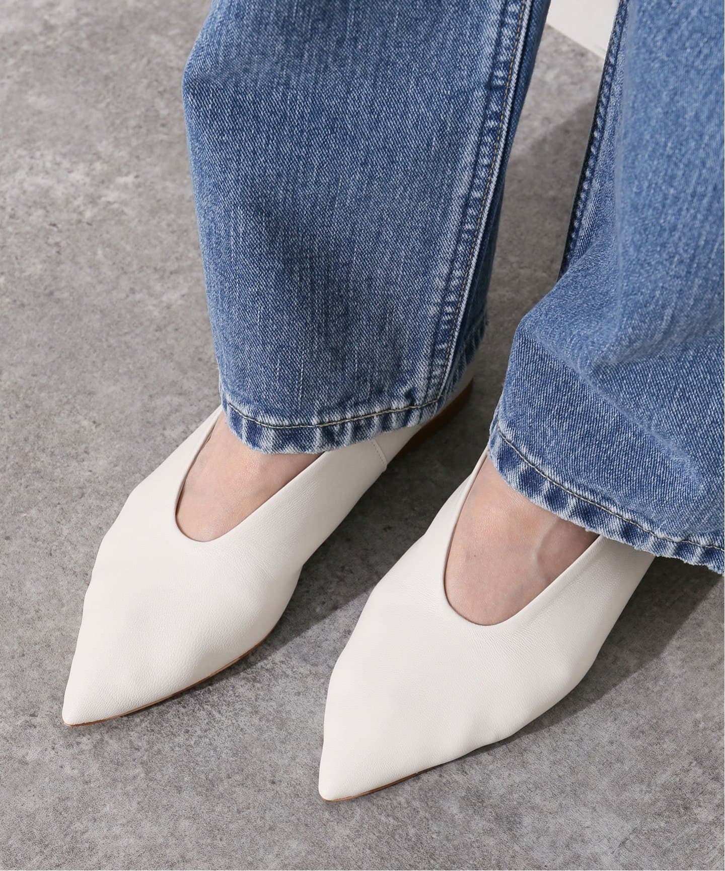 追加》BONITAS/ボニータス ポインテッドパンプス（パンプス