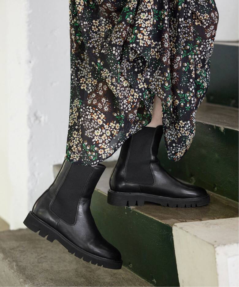 WEB限定/追加4》SLOBE IENA サイドゴアブーツ（ブーティ・ショート  