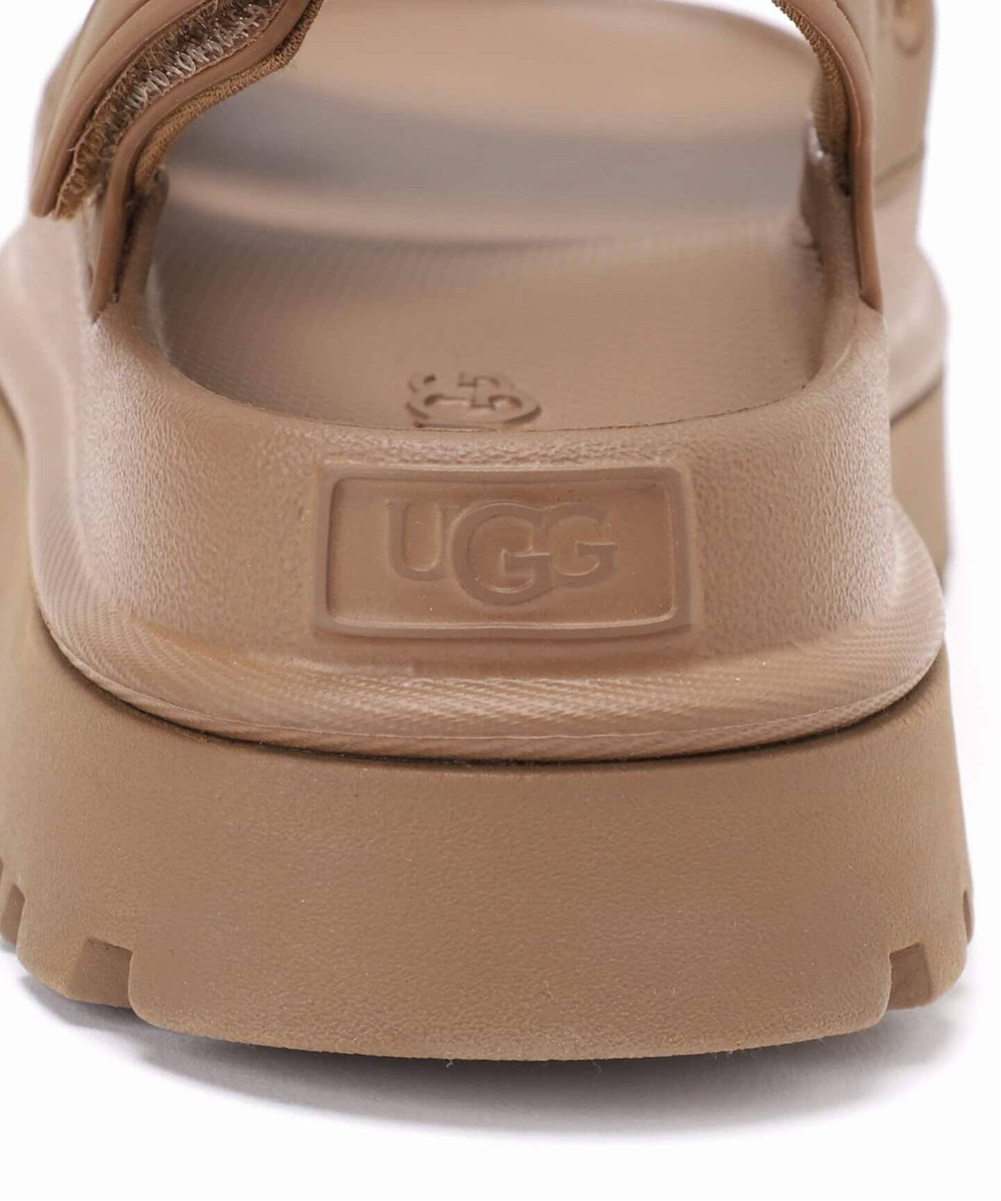 WEB限定/追加2》 UGG/アグ GoldenGlow Sandal 1152685-BLK/BRWN 